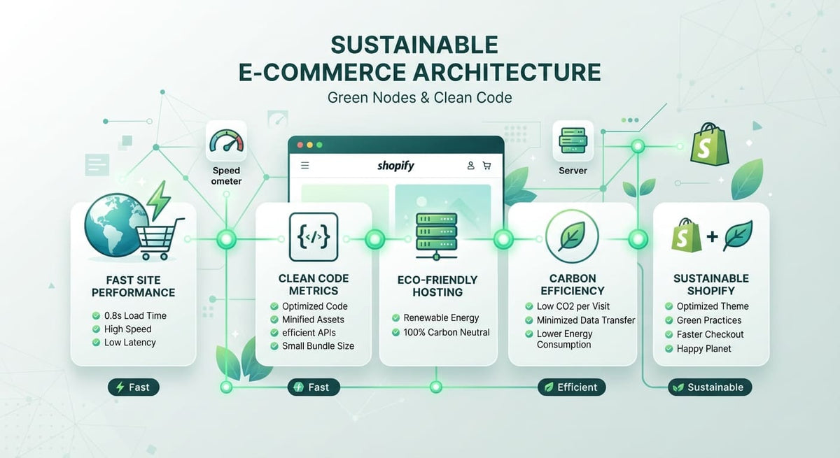 Sustainable Shopify store optimization guide for speed and sales.